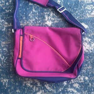 Stylish Pink and Purple Women's Bag